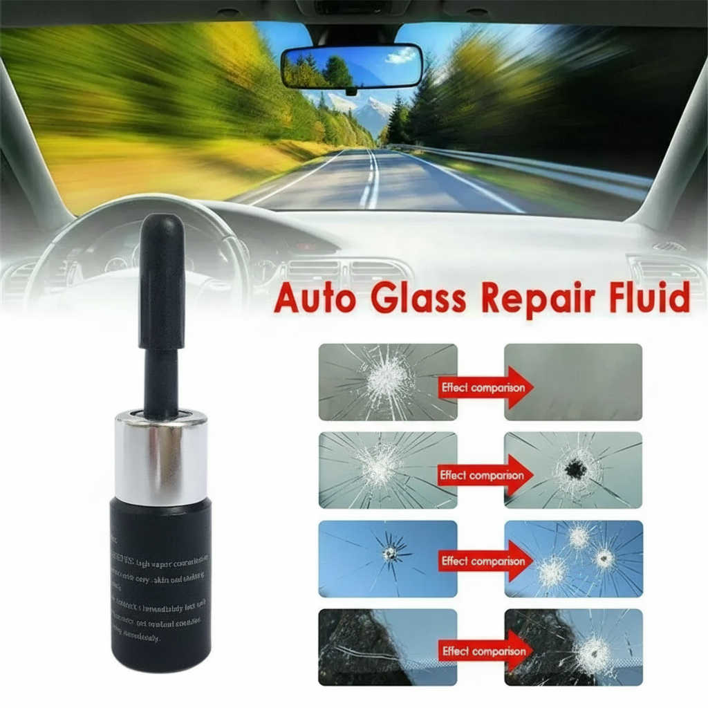 Glass Crack Nano Repair Fluid For Car Windshield
